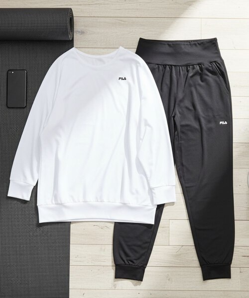 FILA/フィラ セット水着 水陸両用フィットネスウェア 上下2点