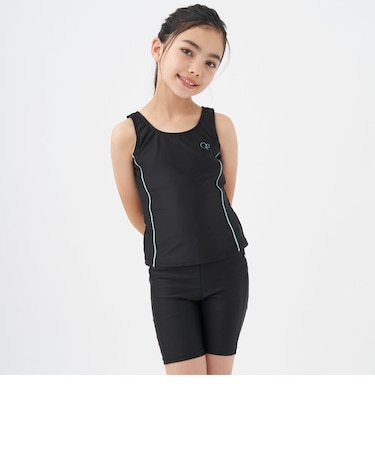 OceanPacific/オーシャンパシフィック キッズ　子供　ジュニア スクール水着タンキニ2点セット