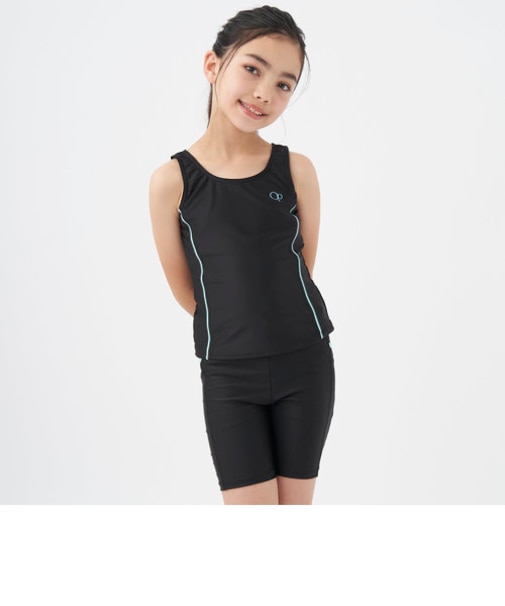 OceanPacific/オーシャンパシフィック キッズ　子供　ジュニア スクール水着タンキニ2点セット