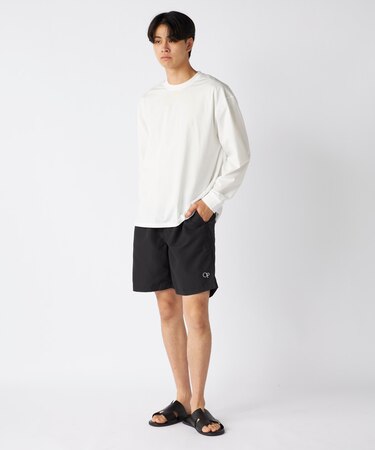 OceanPacific/オーシャンパシフィック  ラッシュガード+ボードショーツ2点セット UVカット 長袖 ロンT 上下セット 水陸両用