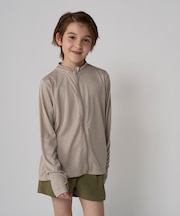 OceanPacific/オーシャンパシフィック  フリルラッシュガード UVパーカー キッズ UVカット