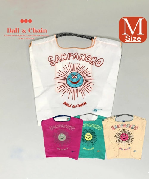 Ball＆Chain/ボールアンドチェーン】RYU.SANPANCHO(M) 刺繍エコ