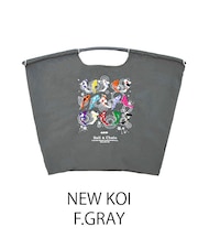 【Ball＆Chain/ボールアンドチェーン】NEW  KOI(L) 刺繍エコバッグ