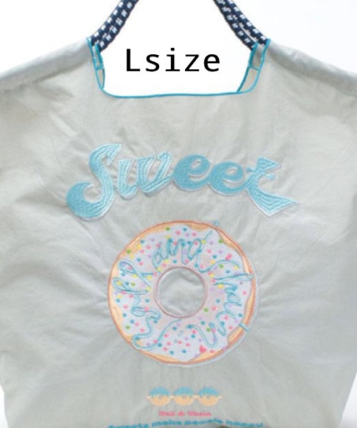 【Ball＆Chain/ボールアンドチェーン】SWEET-NEW(L) 刺繍エコバッグ