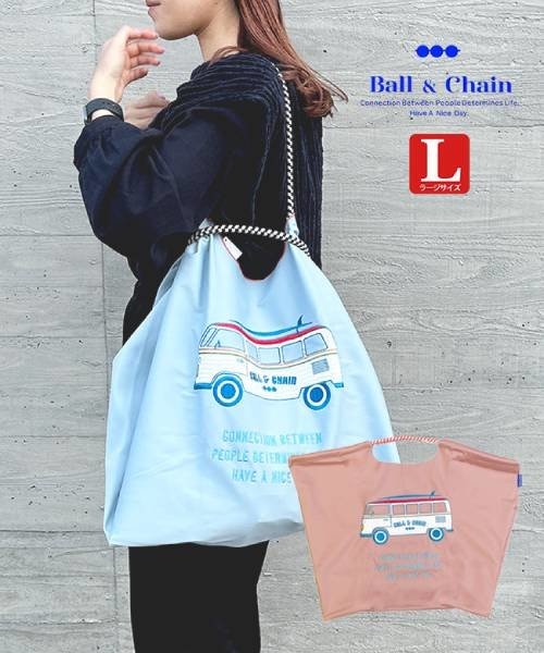 Ball＆Chain/ボールアンドチェーン】BUS(WET)(L) 刺繍エコバッグ｜アンネの通販｜&mall（アンド モール）三井ショッピングパーク公式通販