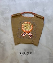 【Ball＆Chain/ボールアンドチェーン】D.LEOPARD(M) 刺繍エコバッグ