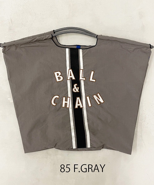 【完売品】ball＆chain ボールアンドチェーン　刺繍 エコ バッグ (Ｍ) Ball＆Chain/ボールアンドチェーン】CIRCUS(M) 刺繍エコバッグ