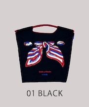 【Ball＆Chain/ボールアンドチェーン】SCARF (M) 刺繍エコバッグ