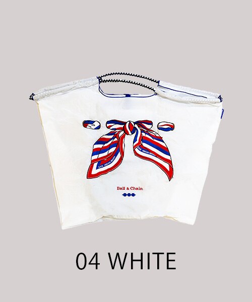 Ball＆Chain/ボールアンドチェーン】SCARF(L) 刺繍エコバッグ｜アンネ