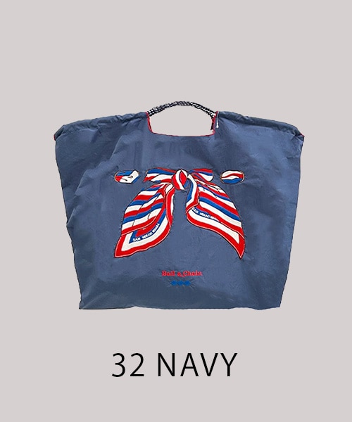 Ball＆Chain/ボールアンドチェーン】SCARF(L) 刺繍エコバッグ