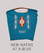 【Ball＆Chain/ボールアンドチェーン】NEW NATIVE(M) 刺繍エコバッグ
