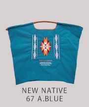 【Ball＆Chain/ボールアンドチェーン】NEW NATIVE(L) 刺繍エコバッグ