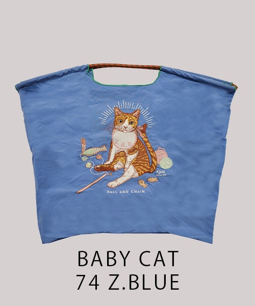R☆さん専用 Bail & Chain 猫刺繍 エコバッグ 3種類