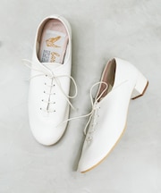 【 farfalle ファルファーレ 】レースアップ 3cmヒール パンプス