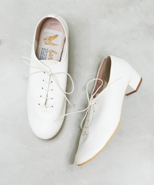 【 farfalle ファルファーレ 】レースアップ 3cmヒール パンプス