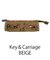 【Ball＆Chain/ボールアンドチェーン】T pouch Key＆Carriage 刺繍ポーチ