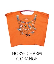 【Ball＆Chain/ボールアンドチェーン】HORSE CHARM(L) 刺繍エコバッグ