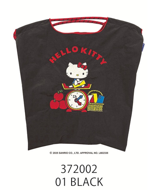 【Ball&Chain/ボールアンドチェーン】HELLO KITTY! (M) 刺繍エコバッグ