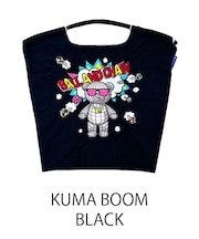 【Ball&Chain/ボールアンドチェーン】KUMA BOOM(M) 刺繍エコバッグ