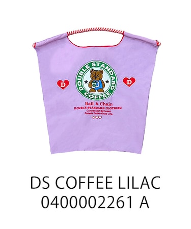 【Ball＆Chain/ボールアンドチェーン】DS COFFEE(M) 刺繍エコバッグ