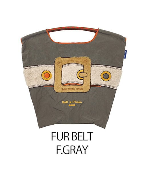 【Ball＆Chain/ボールアンドチェーン】FAR BELT (M) 刺繍エコバッグ