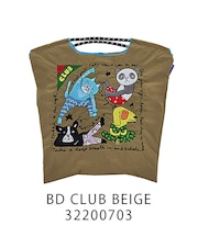 【Ball＆Chain/ボールアンドチェーン】BD CLUB(M) 刺繍エコバッグ