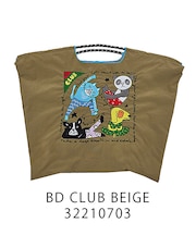 【Ball＆Chain/ボールアンドチェーン】BD CLUB(L) 刺繍エコバッグ