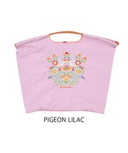 【Ball＆Chain/ボールアンドチェーン】PIGEON(L) 刺繍エコバッグ