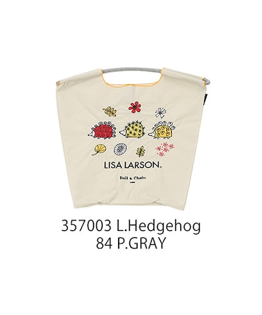 【Ball＆Chain/ボールアンドチェーン】LISA LARSON (M) 刺繍エコバッグ