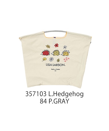 【Ball＆Chain/ボールアンドチェーン】LISA LARSON (L) 刺繍エコバッグ
