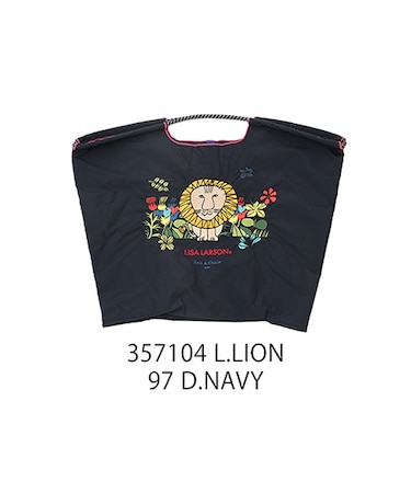 【Ball＆Chain/ボールアンドチェーン】LISA LARSON (L) 刺繍エコバッグ