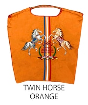 【Ball＆Chain/ボールアンドチェーン】TWIN HORSE(M) 刺繍エコバッグ