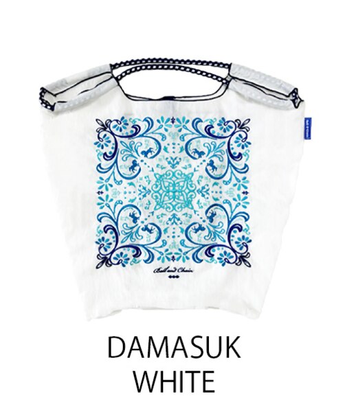 【Ball＆Chain/ボールアンドチェーン】DAMASUK(M) 刺繍エコバッグ