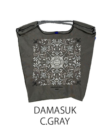 【Ball＆Chain/ボールアンドチェーン】DAMASUK(M) 刺繍エコバッグ