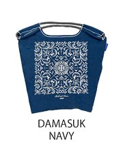 【Ball＆Chain/ボールアンドチェーン】DAMASUK(M) 刺繍エコバッグ