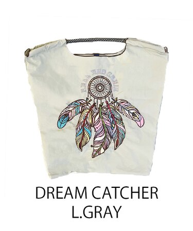 【Ball＆Chain/ボールアンドチェーン】DREAM CATCHER(M) 刺繍エコバッグ