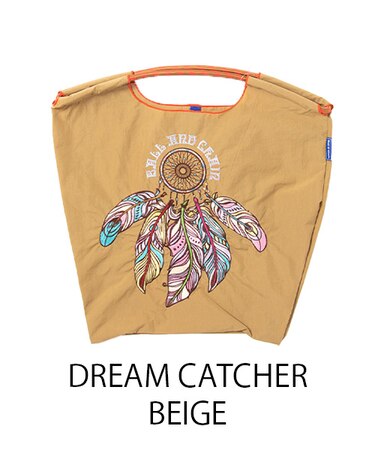 【Ball＆Chain/ボールアンドチェーン】DREAM CATCHER(M) 刺繍エコバッグ
