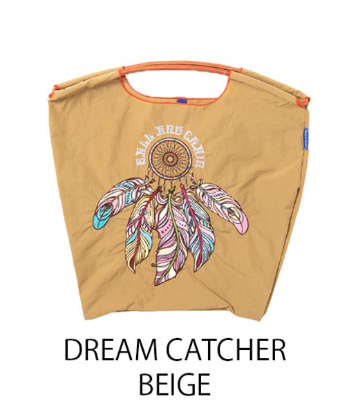 【Ball＆Chain/ボールアンドチェーン】DREAM CATCHER(M) 刺繍エコバッグ