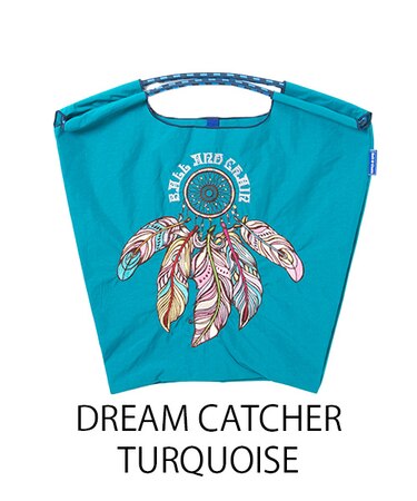 【Ball＆Chain/ボールアンドチェーン】DREAM CATCHER(M) 刺繍エコバッグ
