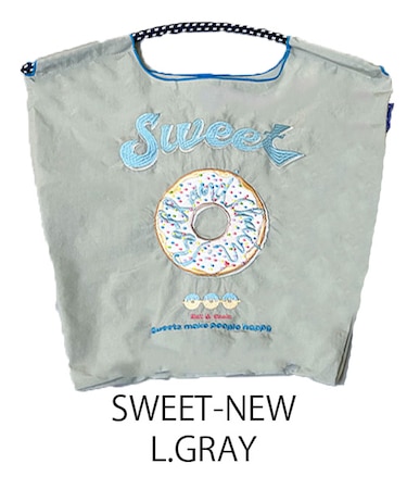 【Ball＆Chain/ボールアンドチェーン】SWEET-NEW(M) 刺繍エコバッグ