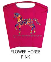 【Ball＆Chain/ボールアンドチェーン】FHM FLOWER HORSE(M) 刺繍エコバッグ