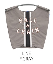 【Ball＆Chain/ボールアンドチェーン】LINE刺繍 刺繍エコバッグ(M)