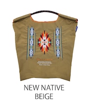 【Ball＆Chain/ボールアンドチェーン】NEW NATIVE(M) 刺繍エコバッグ