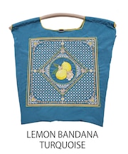 【Ball＆Chain/ボールアンドチェーン】LEMON BANDANA(M) 刺繍エコバッグ