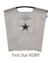 【Ball＆Chain/ボールアンドチェーン】fast Star(M) 刺繍エコバッグ