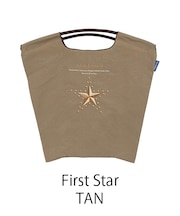【Ball&Chain/ボールアンドチェーン】fast Star(M) 刺繍エコバッグ