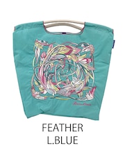 【Ball＆Chain/ボールアンドチェーン】FEATHER(M) 刺繍エコバッグ