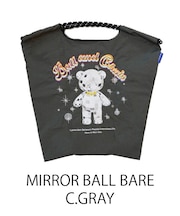 【Ball＆Chain/ボールアンドチェーン】MIRROR BALL BARE(M) 刺繍エコバッグ
