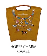 【Ball＆Chain/ボールアンドチェーン】HORSE CHARM(M) 刺繍エコバッグ
