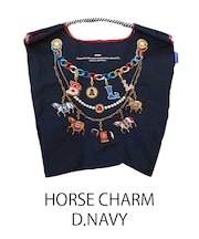 【Ball＆Chain/ボールアンドチェーン】HORSE CHARM(M) 刺繍エコバッグ